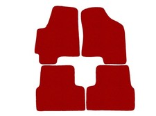 Basic Tapis de sol pour Hyundai Coupe / Tiburon 2001-2007 Rouge ensemble