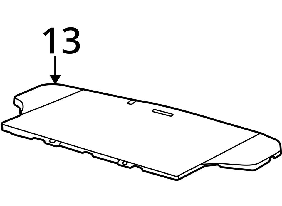 SE ADAPTA A PANEL SATURN LW200 LW300 2000-2002 CARGA ASM FLR RR TR * 22703465 - NUEVO OEM Foto 3 de 3