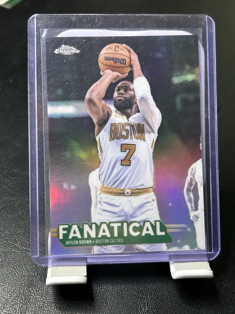 2025-26 Topps Chrome - Fanatical Jaylen Brown #FAN-6