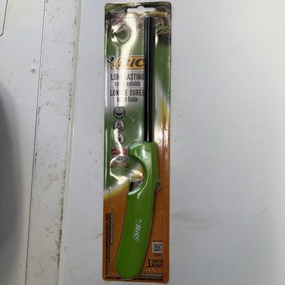 BIC Multi Purpose Lighter Lime Green with 6'' Wand and Handle