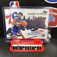 2025 VJ Edgecombe Rookie Graffiti Skyline Philadelphia 76ERS Mint and Encased