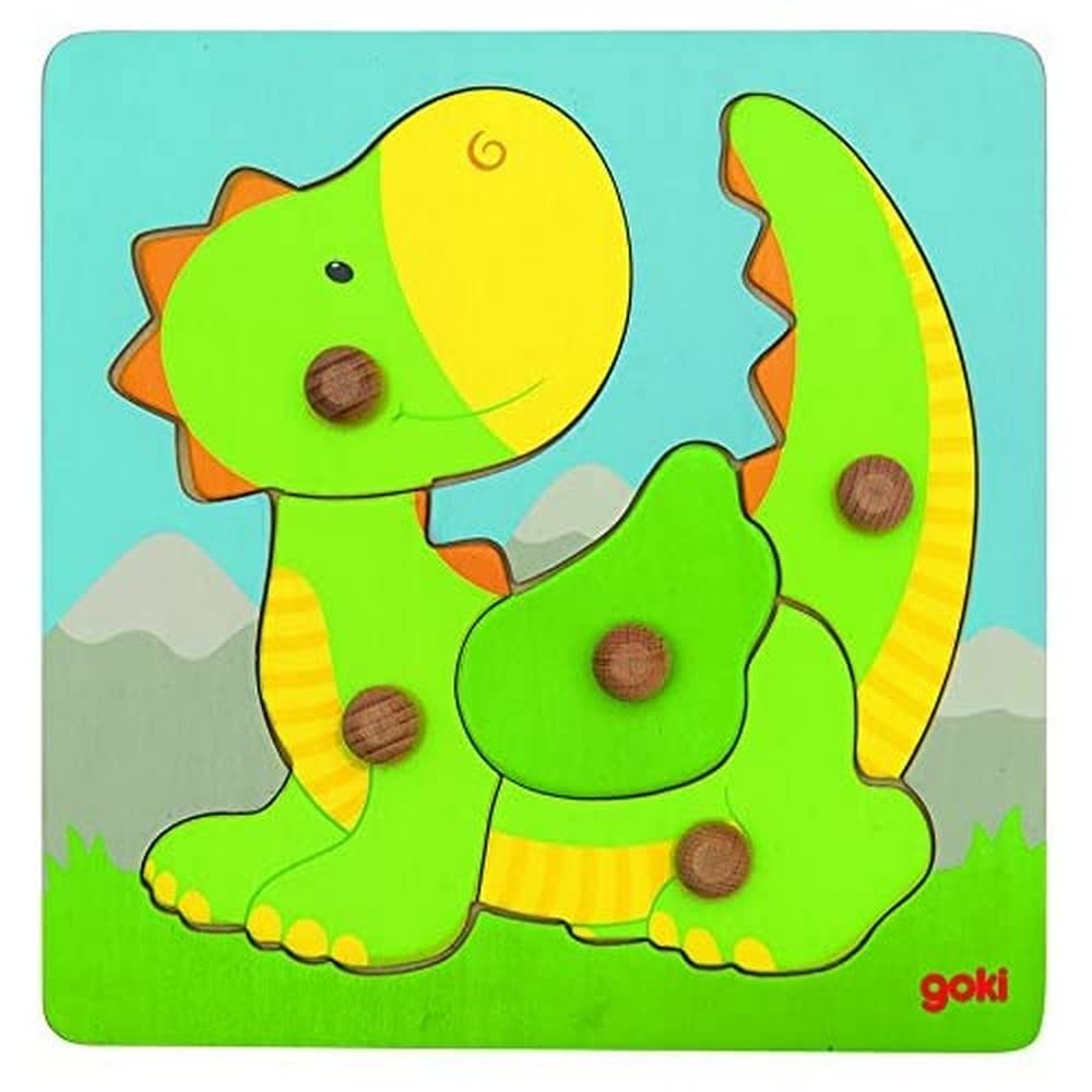 Пазл Goki 57553 с драконом желтый 3890₽