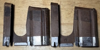 2x Swiss Schmidt Rubin 1896/11 K11 K31 Rifle Cardboard Loading Clips 6rd 7.5x55