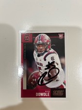 RICO DOWDLE AUTOGRAPHED ROOKIE LOT! X2 Panthers!!