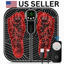 EMS Foot Massager with Remote Control, Pain-Relief for Feet Neuropathic Relief