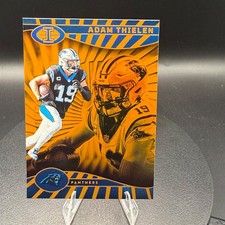 2024 Panini Illusions #11 Adam Thielen ORANGE Carolina Panthers