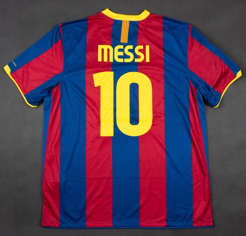 FC BARCELONA 2010-2011 LEO MESSI JERSEY SHIRT XXL 2XL 382354-486 ORIGINAL - Picture 13 of 13