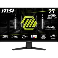 Msi Mag 274QFDE X24 Gaming-Monitor Schwarz 27 Zoll Wqhd, Rapid-Ips, 240Hz Panel