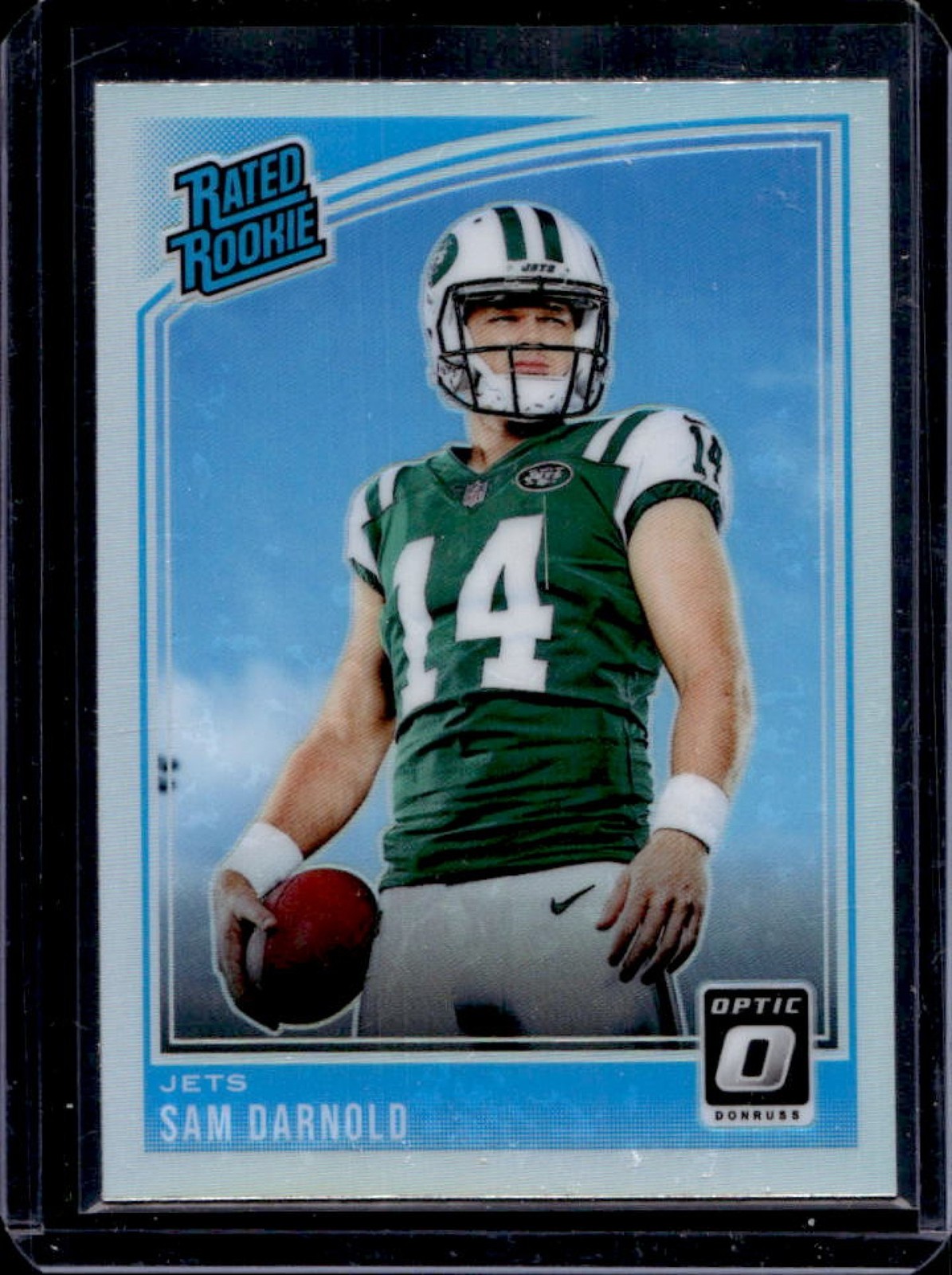 2018 Donruss Optic Sam Darnold Holo Prizm Rookie #151 Jets