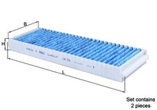 KNECHT Innenraumfilter CareMetix® LAO 239/S Aktivkohlefilter für AUDI R8 SPYDER