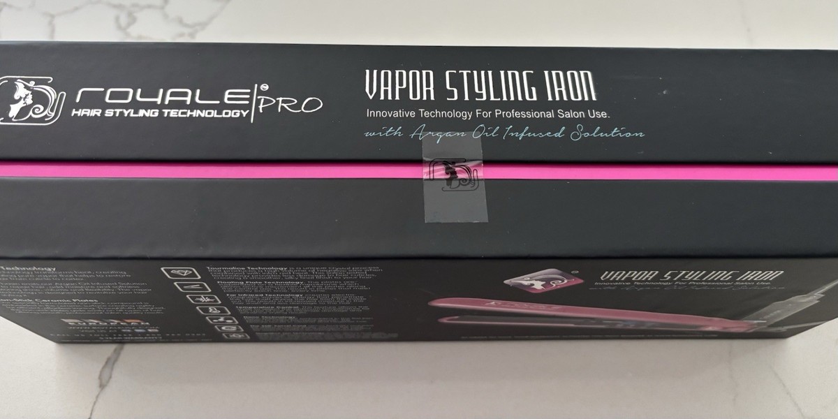 Royale Vapor Styling Iron Pink Amazon.com : Royale Classic Flat Iron Hair Straightener, Hot  main image 2