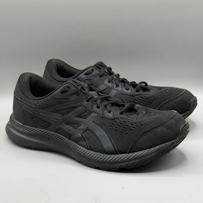 Asics Gel-Contend 8 Running Shoes 1011B493 Men s 10.5 Extra Wide Triple Black