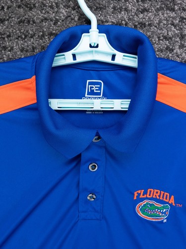 Florida Gators Shirt Mens Large Blue Performance Polo Knights Apparel UF Golf - Picture 5 of 8