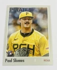 Paul Skenes 2024 Topps Archives 1970 Topps Design Rookie Card RC #200 Pirates