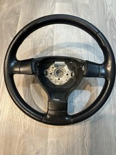 Steering Wheel Vw Rabbit Golf Jetta Mk5 1k0419091m Very Clean 2006-2009 Leather
