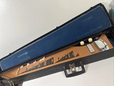 Vintage 1960's Harmony Lap Steel Electric Guitar with case