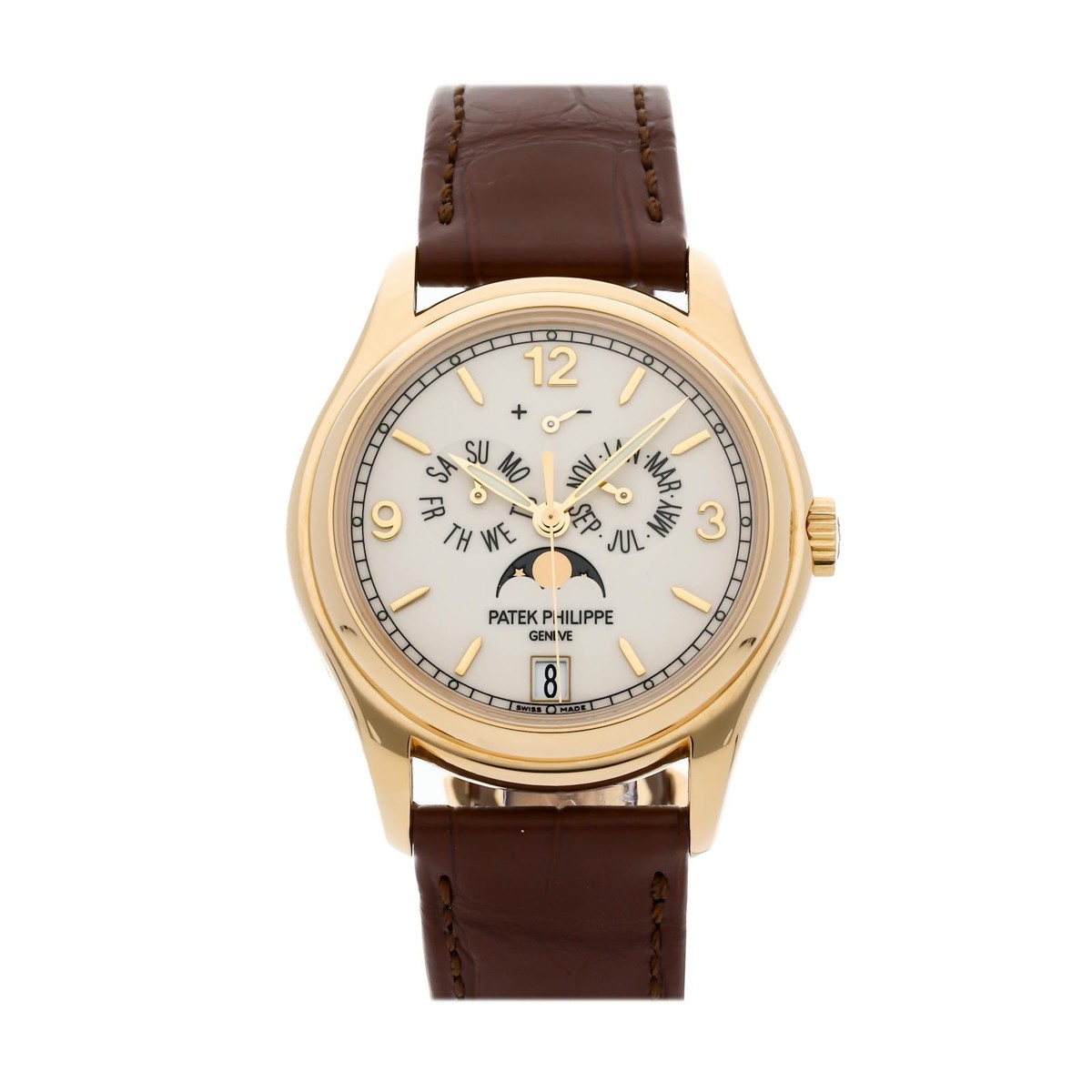 Patek Philippe Complications Annual Cal Mondphase Gelbgold 39 Uhr