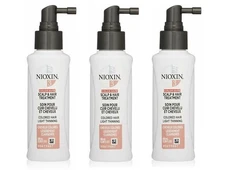 Nioxin System 3 Scalp Treatment Color Safe Light Thinning 3.38oz (3pack)