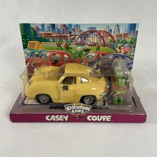 The Chevron Cars: Casey Coupe w/ 3 Turtles Sealed - Vintage 1999 Collectible Toy