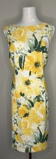 Alyx Women's Size 18 Dress Sleeveless Floral Yellow