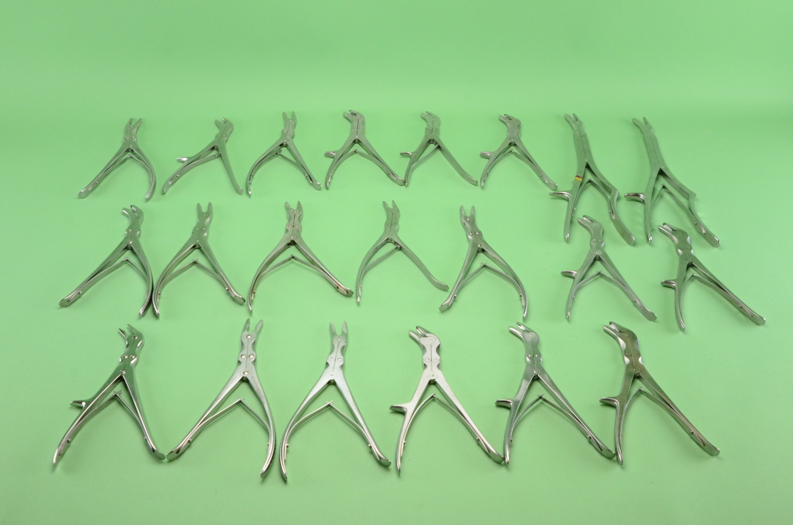 Lot of 21 Assorted Bone Rongeurs Orthopedics MRG10476