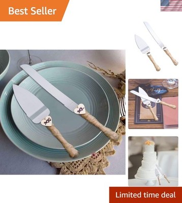 MR MRS Wedding Cake Knife and Server Set Pizza Pie Cake Knife Cutter Serveing