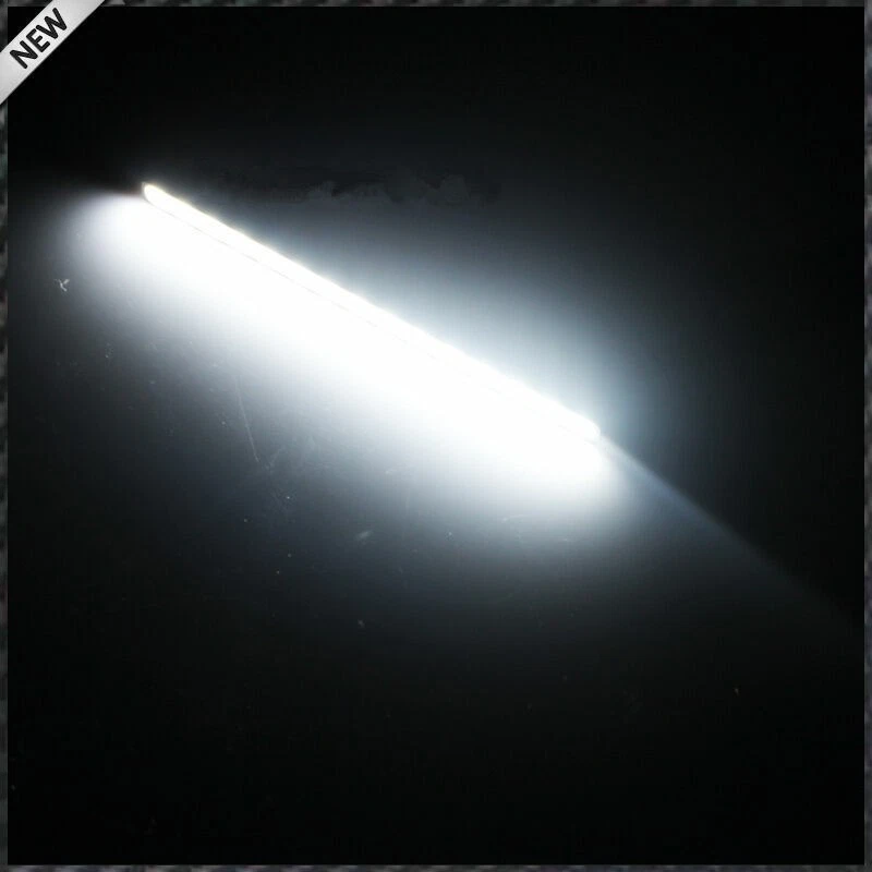 2XUltra Slim Switchback White/Amber Lights LED Daytime Running Fog Lamps DRL Kit - Image 4 of 4