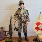 12" GI Joe Action Figure Hasbro US Marine  Uniform 1996 Pawtucket & Accessories