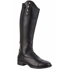 Suedwind Kinderreitstiefel Kids Fun GLITTER Winter Kunstleder schwarz gefüttert