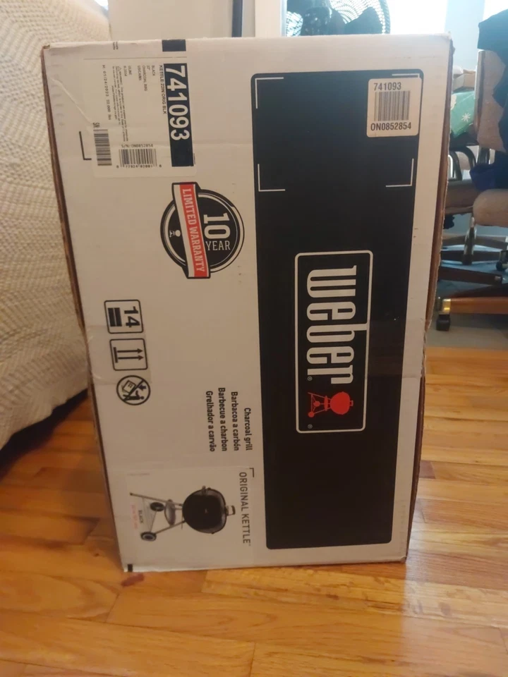 Nova grelha Weber não usada ainda na caixa. Pronto para enviar - Imagem 3 de 3