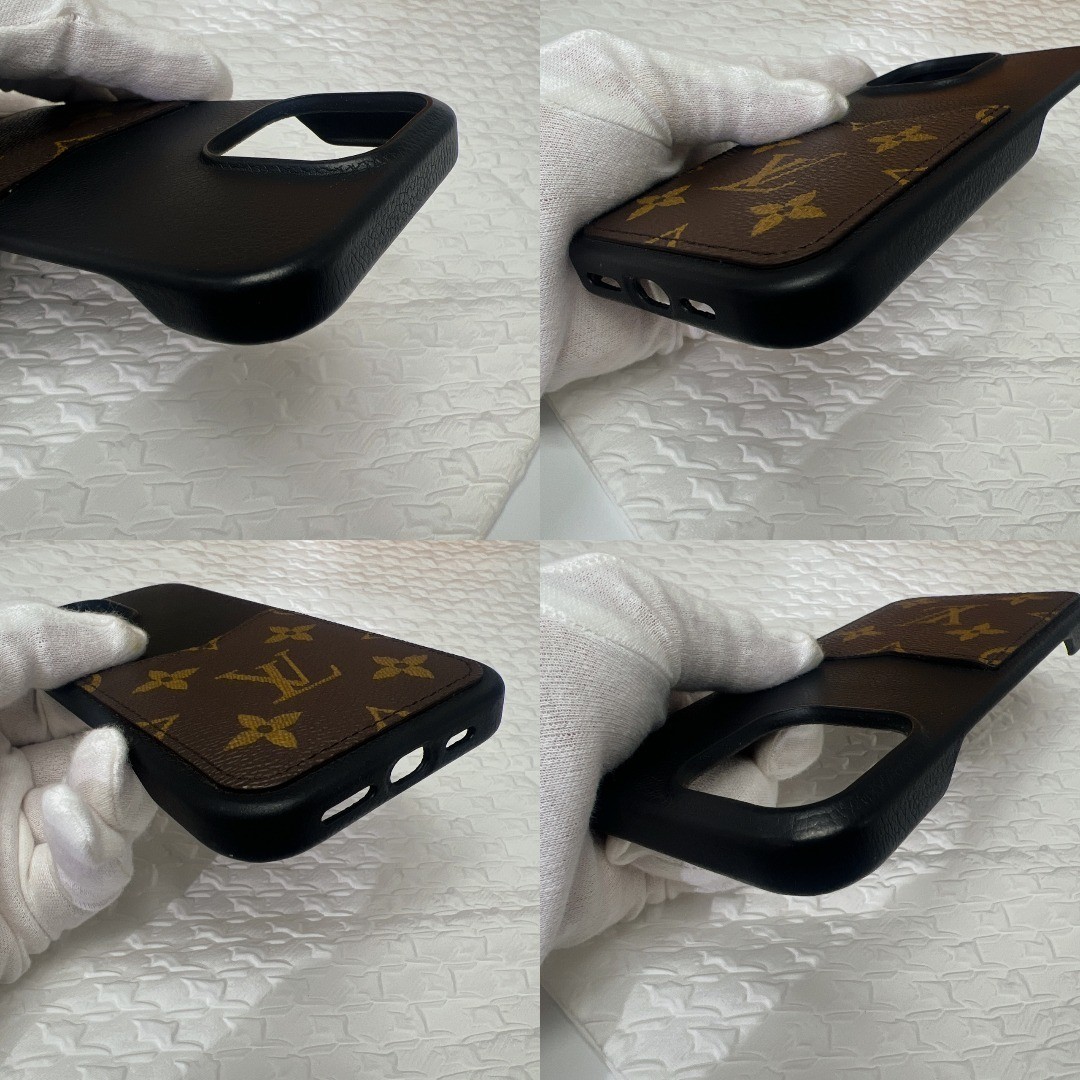 Louis Vuitton iPhone 16 Pro Max Bumper Case Monogram Official