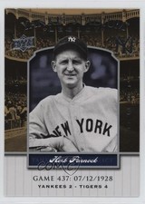2008 Upper Deck Yankee Stadium Legacy Herb Pennock #YSL437 HOF 05k6