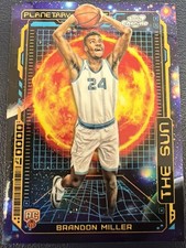 2023-24 Topps Cosmic Chrome - Planetary Pursuit Brandon Miller #PPS-5 Sun (RC)