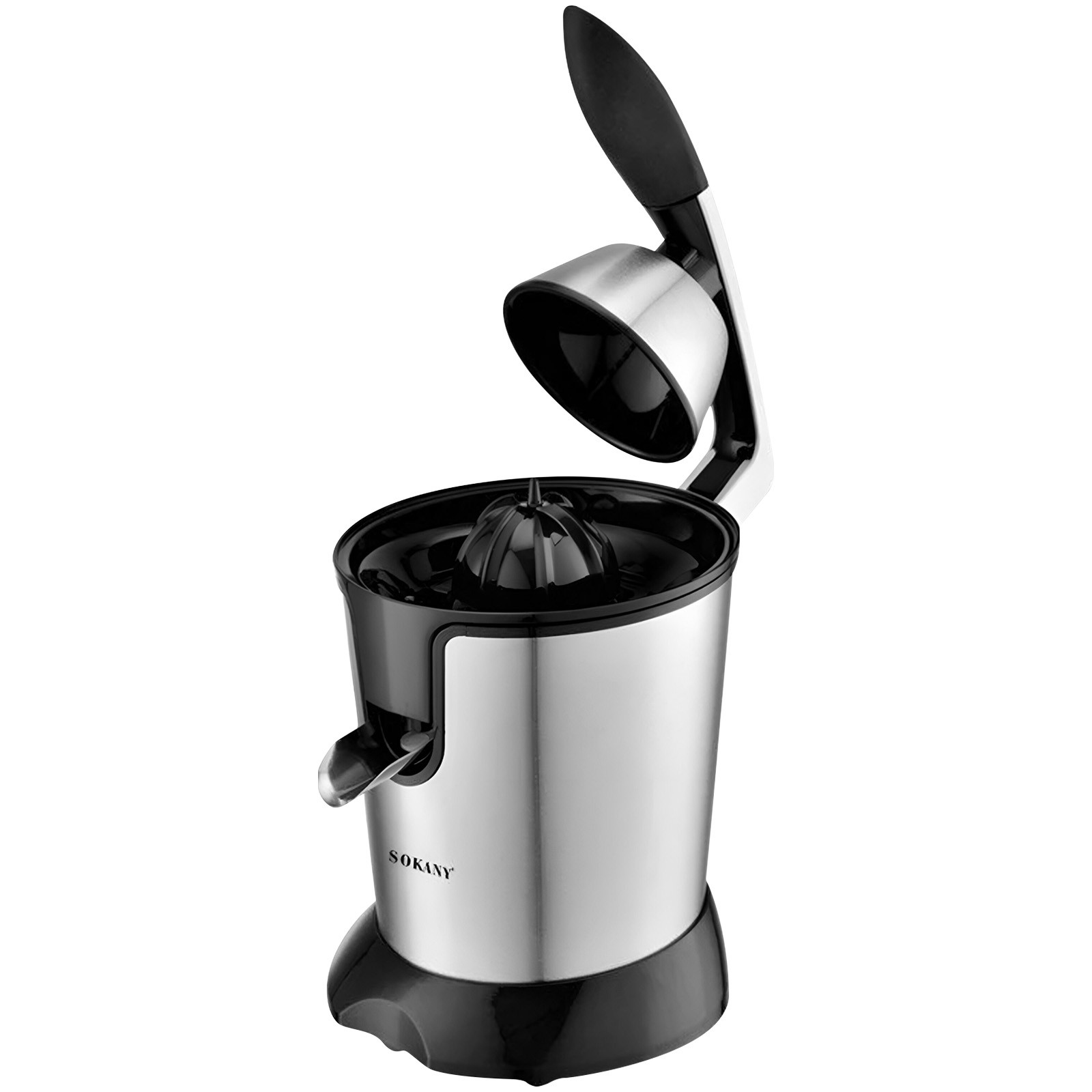 Presse-Agrumes Électrique 400ml Sokany - Pour des Jus d'Orange Frais au Petit-Déjeuner en Famille