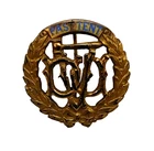 1900's Daughters of Union Veterans Civil War Gold Tone Past Tent DUV Lapel Pin