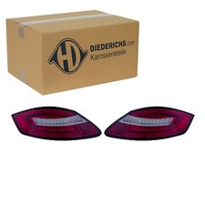 DIEDERICHS TUNING LED RÜCKLEUCHTEN KLARGLAS GRAU/ROT passend für PORSCHE BOXSTER