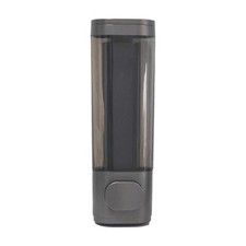 Wall Mounted Hand Soap Dispenser, 1 Chamber, 10oz/300ml Single Gray Shampoo a...