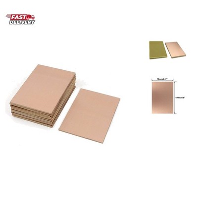FR-4 Copper Clad PCB Laminate Circuit Board, Single Side, 4 x 2.7 inch 10Pcs