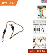 Light Brown Adjustable Tree Swing Hanging Rope - Heavy-Duty 2 Pack for Safety