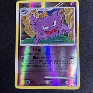 Pokémon TCG Haunter 40/100 Stormfront Reverse Reverse Holo Card NM Condition