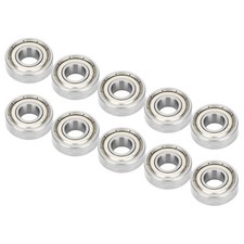 10Pcs Deep Groove Radial Ball Bearings High Performance For Industrial Equipment
