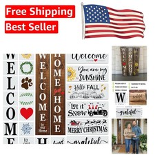 Reusable 22PCS Stencil Set for Seasonal Home Decor - Perfect for Crafts  Gifts