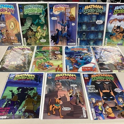 BATMAN SCOOBY-DOO MYSTERIES 1-12 Comic Run FULL SET 1ST PRINT NM/UNREAD DC 2024