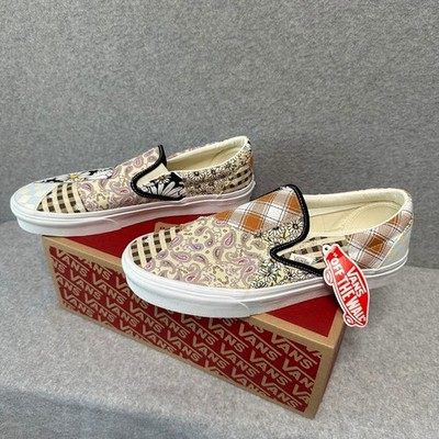 Vans Classic Slip-On Meadow Patchwork Multi True White  display picture 1