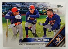2016 Topps - Checklist Jose Altuve, Carlos Correa, Carlos Gomez #170 Astros