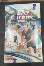 2025 Topps Chrome Tennis Hobby Box 🔥 Sealed 2 Autos