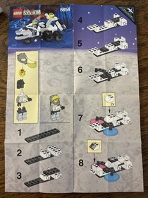 Vintage Lego Exploriens Alien Fossilizer 6854 Complete Set 1996 Instructions