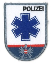 Österreich: Abzeichen Polizei Medic Sanitäter
