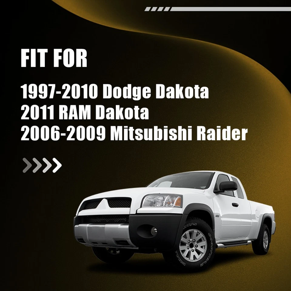 Black Rear License Plate Tag Light Housing For 97-10 Dodge Dakota 55055292 1~10X Foto 2 de 4