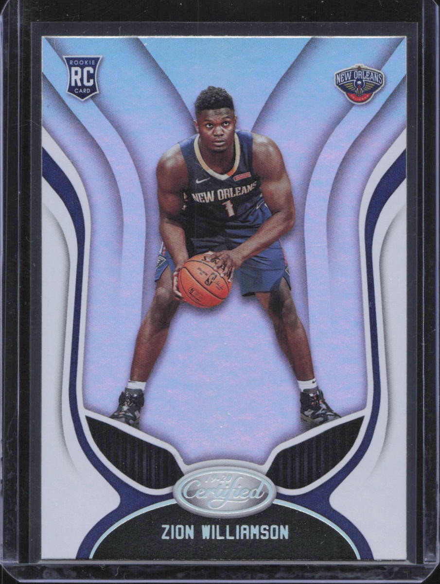 2019-20 Panini Certified #151 Zion Williamson